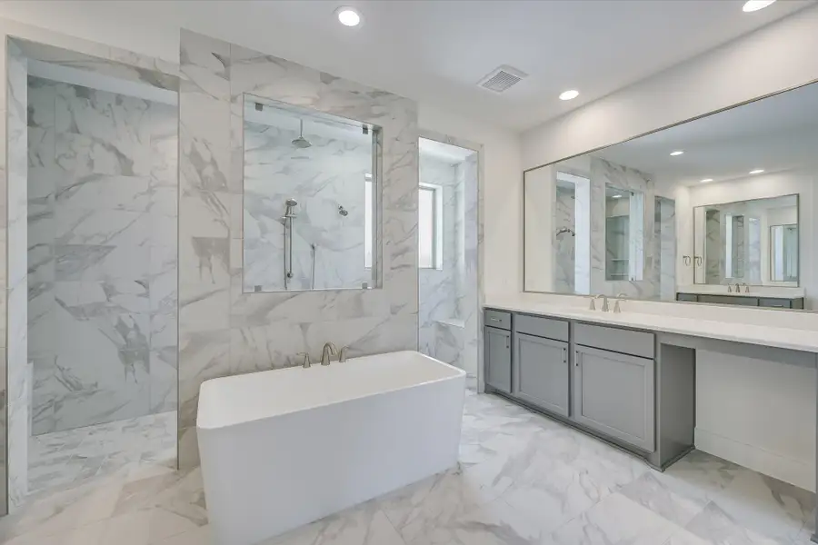 Furnished interior in a model home at Whispering Wind in Bertram (Image 6).