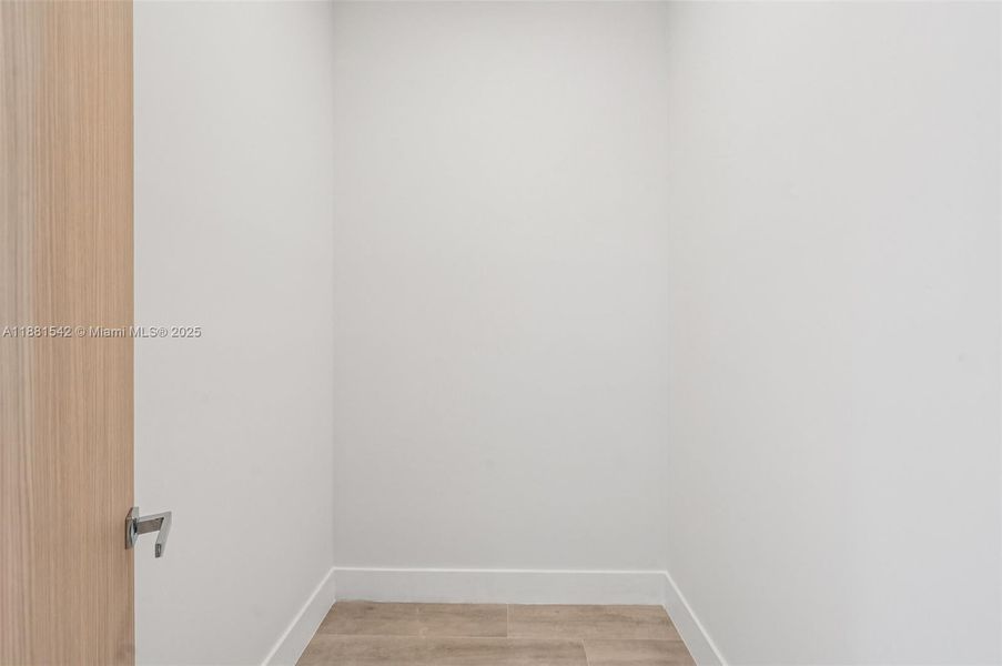 Walk-in Closet -Secondary Bedroom