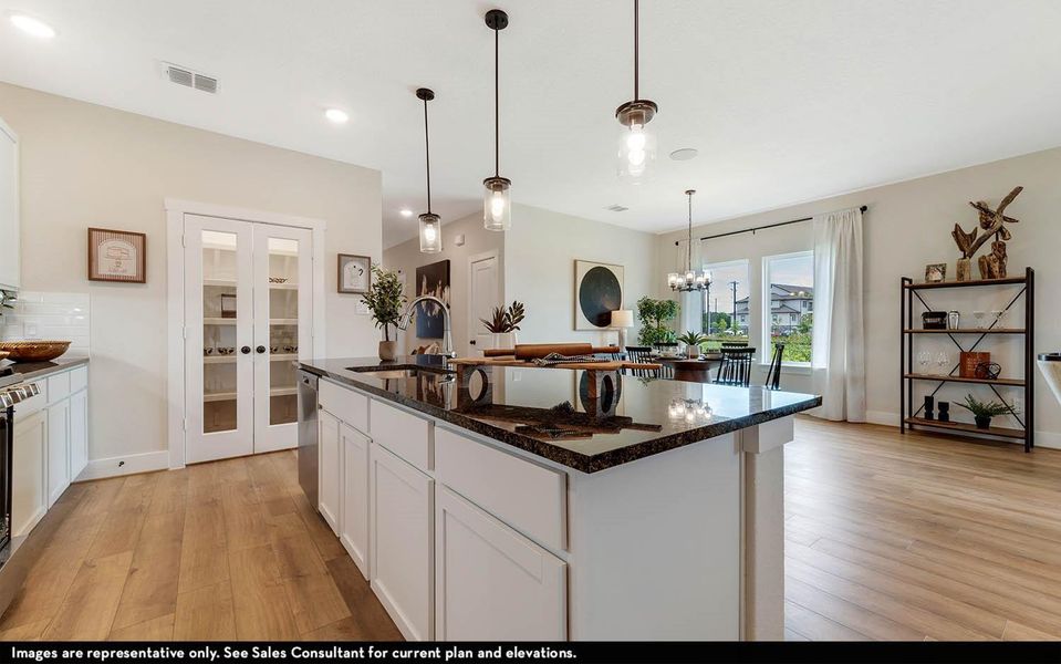 Furnished interior view inside a new home in Pecan Estates, Crosby (Image 20).