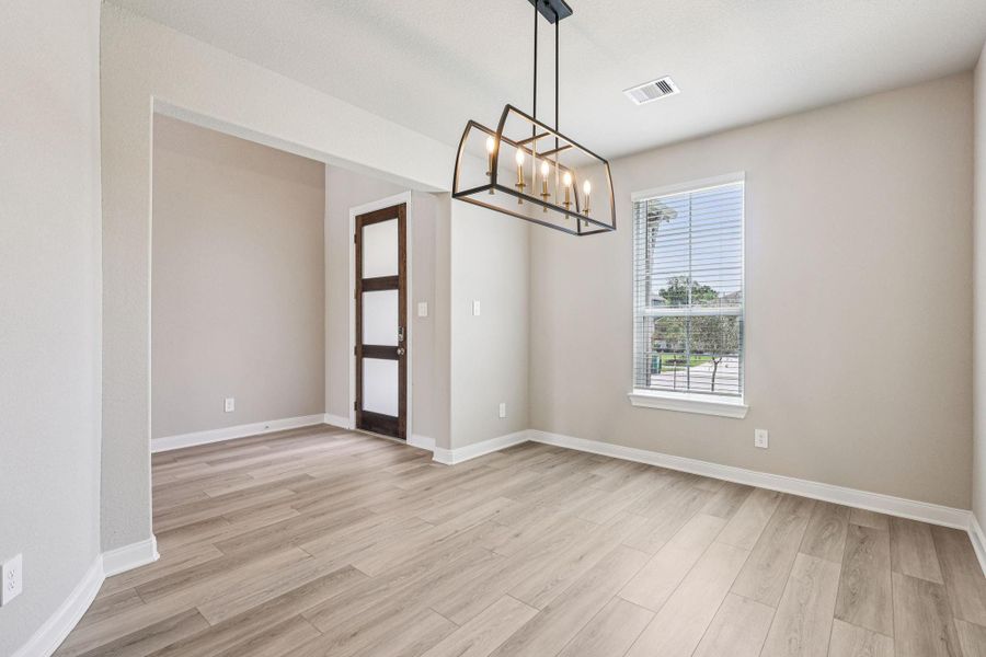 Photo is not of the actual home, but is an inspirational photo of builder’s model home and may depict options, furnishings, and/or decorator features that are not included