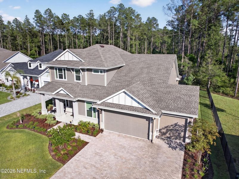 Front exterior of a new home in , St. Johns, FL, highlighting curb appeal (Image 31).
