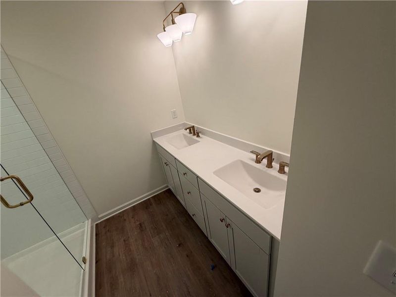 Furnished interior view inside a new home in , Atlanta (Image 3).