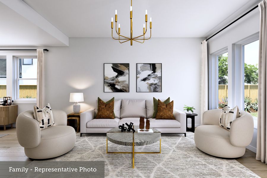 The New Braunfels - Family Room