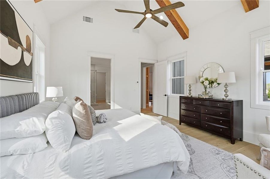 Furnished interior view inside a new home in , Cumming (Image 14).