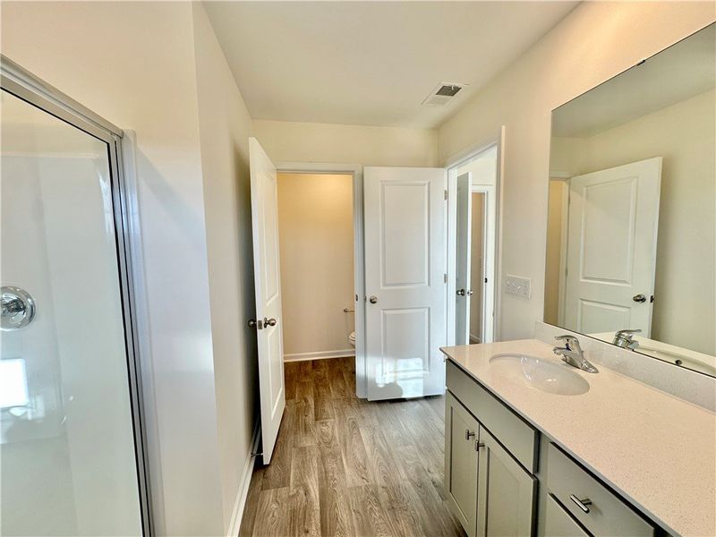 Furnished interior view inside a new home in Champions Village at Cherry Hill, Pendleton (Image 9).