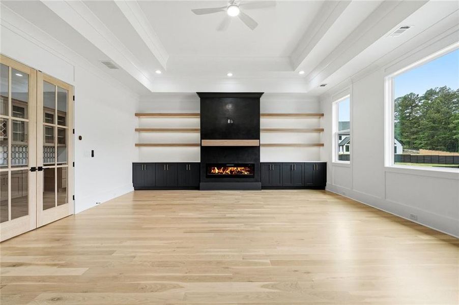 Spacious, unfurnished interior of a new home in , Buford (Image 28).