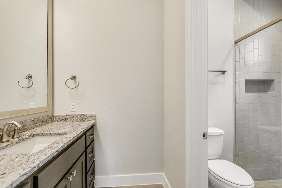 Furnished interior view inside a new home in Leander Estates, Leander (Image 14).