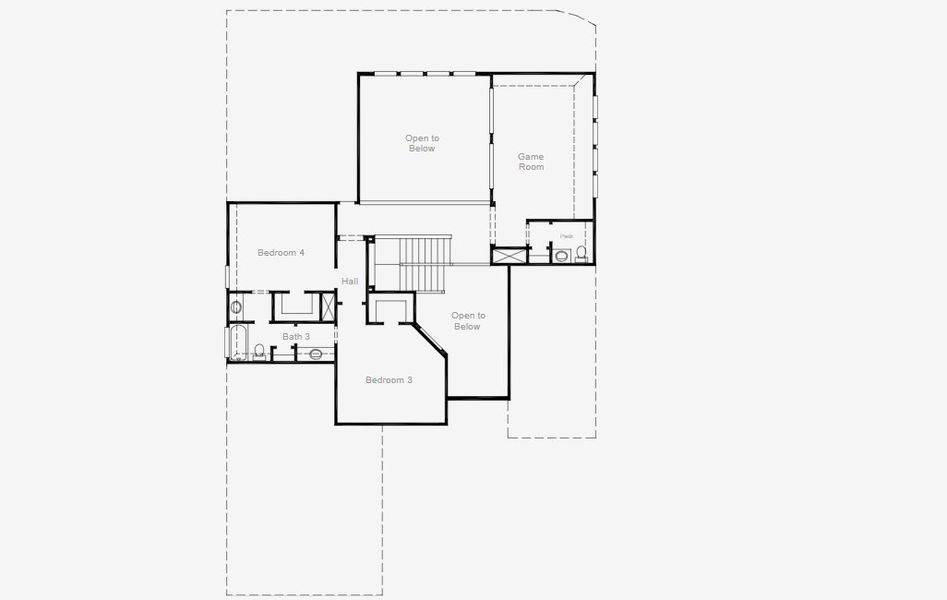 2D floor plan layout of this home in Saddle Star Estates, Rockwall, TX (Image 2). 2D floor plan layout of this home in Saddle Star Estates, Rockwall, TX (Image 2).