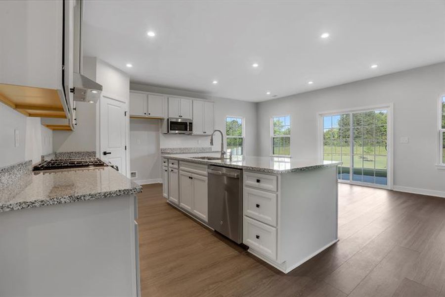 Furnished interior view inside a new home in Edinburgh, Locust Grove (Image 11).