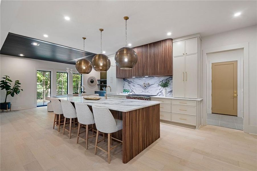 Furnished interior view inside a new home in , Atlanta (Image 11).
