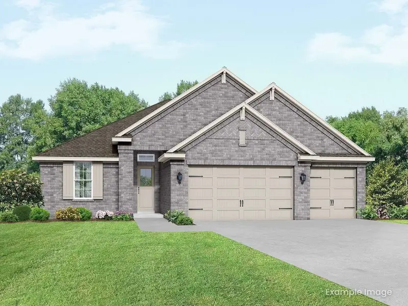 Front exterior of a new home in Lago Mar, Texas City, TX, highlighting curb appeal (Image 1). Front exterior of a new home in Lago Mar, Texas City, TX, highlighting curb appeal (Image 1).