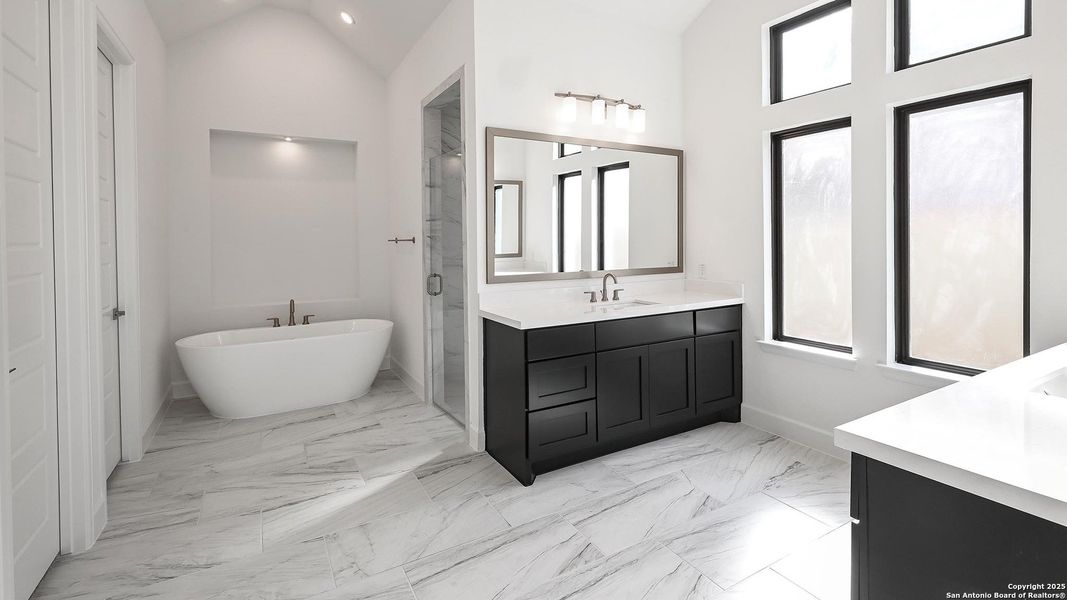 Furnished interior view inside a new home in Cibolo Valley Heights 65', Cibolo (Image 6).