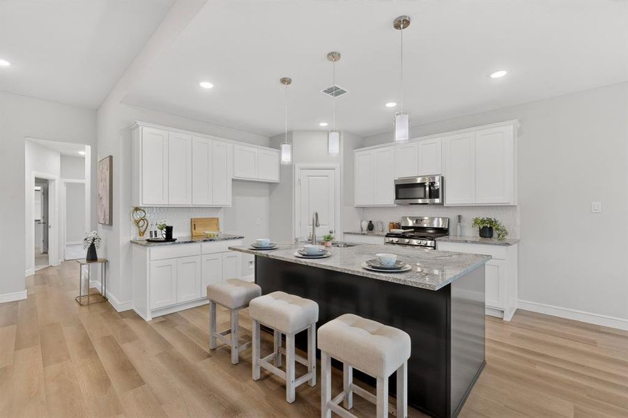 Furnished interior view inside a new home in , White Settlement (Image 7).