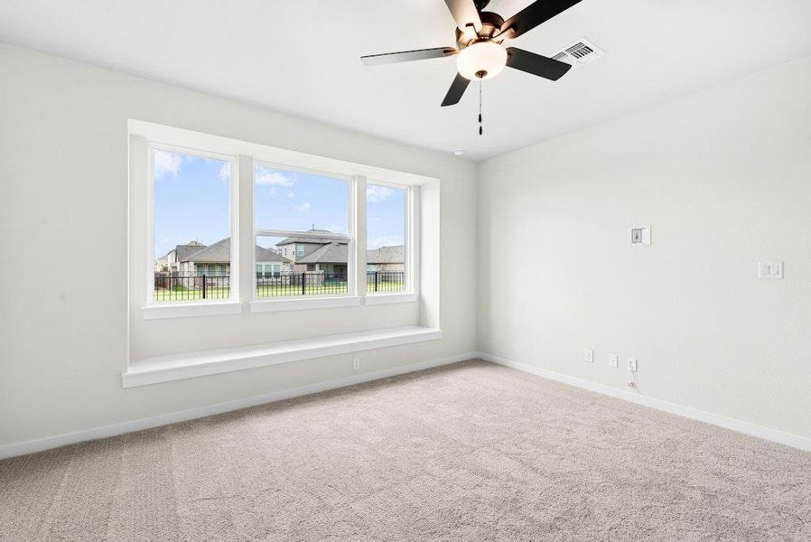 Spacious, unfurnished interior of a new home in University Heights, Round Rock (Image 16). Spacious, unfurnished interior of a new home in University Heights, Round Rock (Image 16).