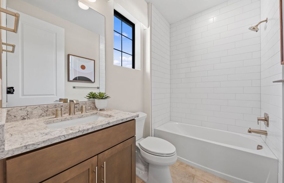 Representative furnished interior of a home built from the Layton by DiVosta in Amara, Lake Worth (Image 38). Representative furnished interior of a home built from the Layton by DiVosta in Amara, Lake Worth (Image 38).