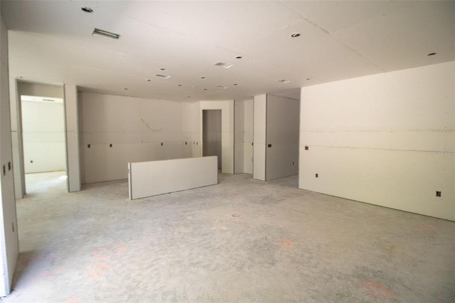 In-progress construction of a new home in Pine Ridge Estates, Beverly Hills, FL (Image 6).