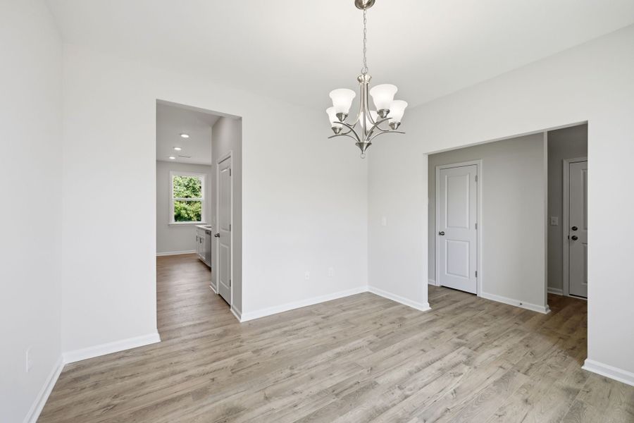 Spacious, unfurnished interior of a new home in The Farm at Neill's Creek, Lillington (Image 22).