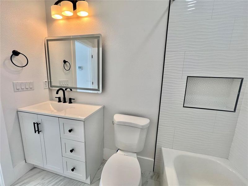 Furnished interior view inside a new home in , Tampa (Image 40).