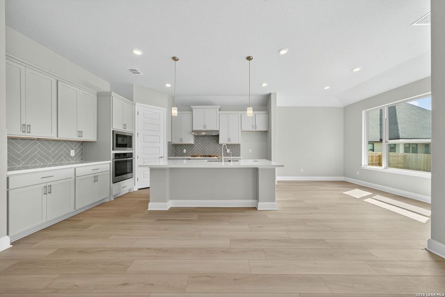 Furnished interior view inside a new home in , Castroville (Image 8).