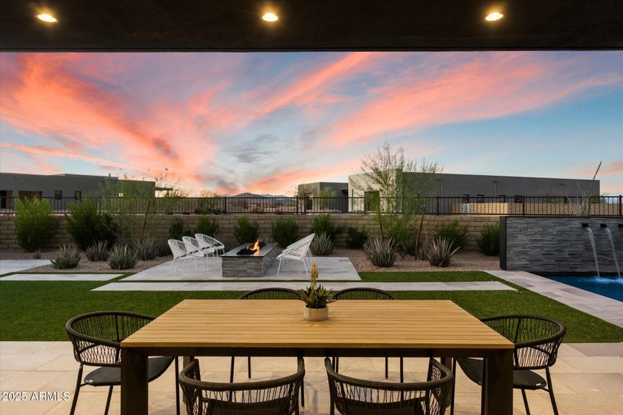 Enjoy an Expansive Covered Patio