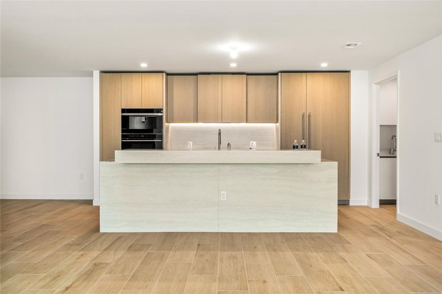 Furnished interior in a model home at Casamar in Pompano Beach (Image 60).