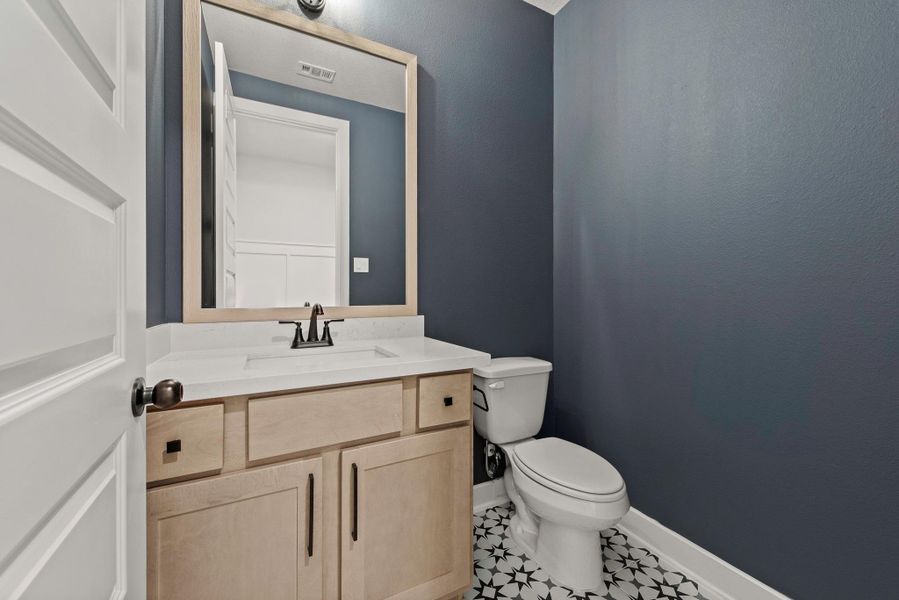 Furnished interior view inside a new home in ARTAVIA® - 60', Conroe (Image 5).