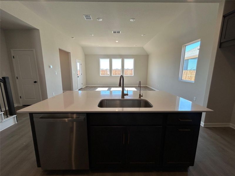 Furnished interior view inside a new home in Willow Springs, Buda (Image 7). Furnished interior view inside a new home in Willow Springs, Buda (Image 7).