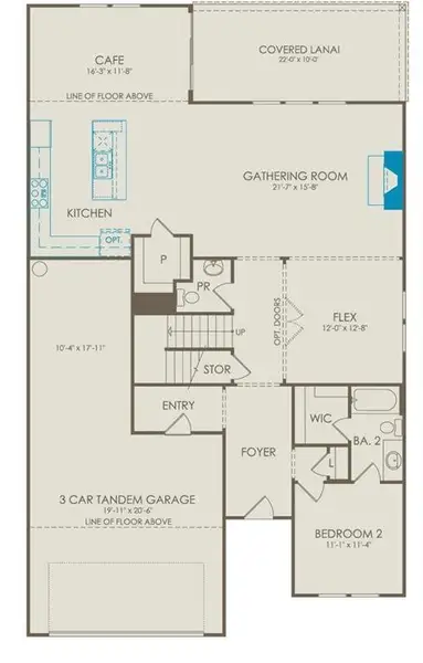 2D floor plan layout of this home in Overland, Locust Grove, GA (Image 2). 2D floor plan layout of this home in Overland, Locust Grove, GA (Image 2).