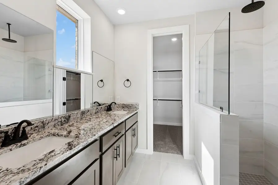 Furnished interior view inside a new home in University Heights, Round Rock (Image 8).