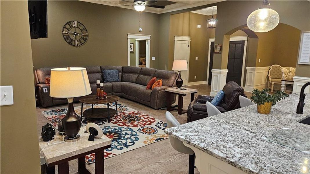 Furnished interior view inside a new home in , Kathleen (Image 7).