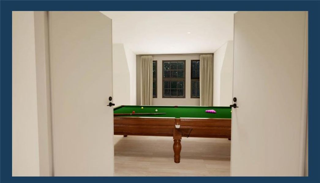 Furnished interior view inside a new home in , Gainesville (Image 9).