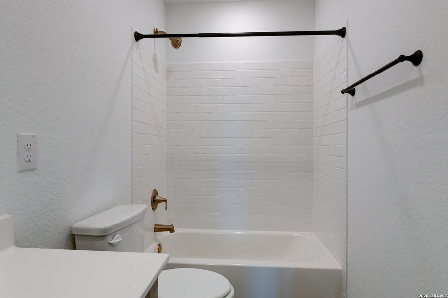 Furnished interior view inside a new home in Nopal Valley, San Antonio (Image 6).