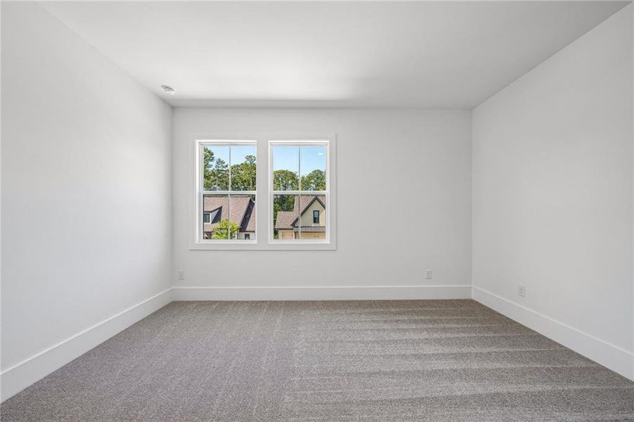 Spacious, unfurnished interior of a new home in Towson Village, Peachtree City (Image 27). Spacious, unfurnished interior of a new home in Towson Village, Peachtree City (Image 27).