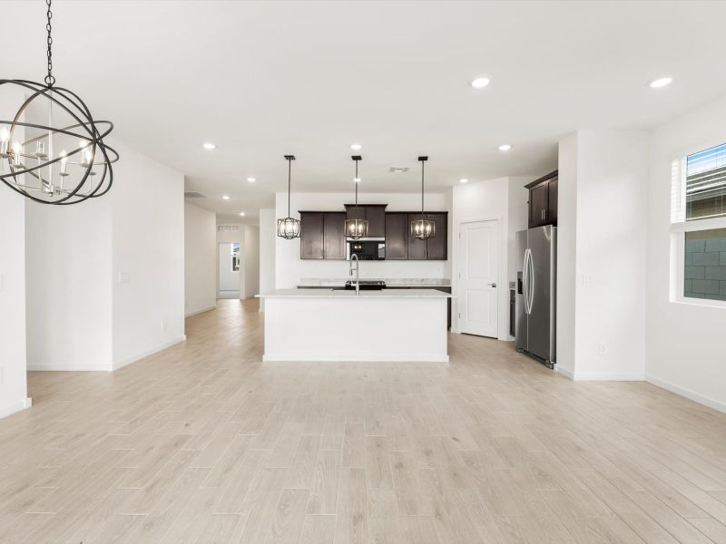 Spacious, unfurnished interior of a new home in Anthem at Merrill Ranch Estate Series, Florence (Image 9). Spacious, unfurnished interior of a new home in Anthem at Merrill Ranch Estate Series, Florence (Image 9).