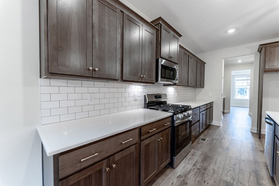 Furnished interior view inside a new home in The Retreat at Norman Farm, Hendersonville (Image 12). Furnished interior view inside a new home in The Retreat at Norman Farm, Hendersonville (Image 12).