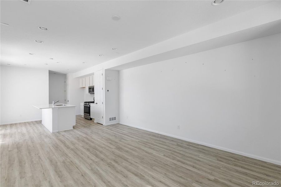 Spacious, unfurnished interior of a new home in Urban Collection at Palmer Village, Colorado Springs (Image 33).