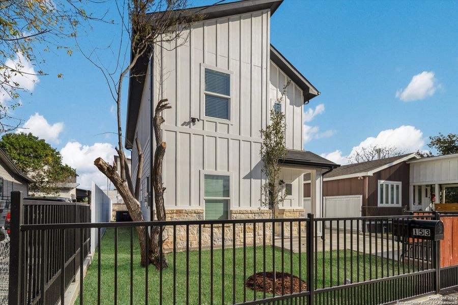 Exterior details and patio area of a home in , San Antonio (Image 15). Exterior details and patio area of a home in , San Antonio (Image 15).