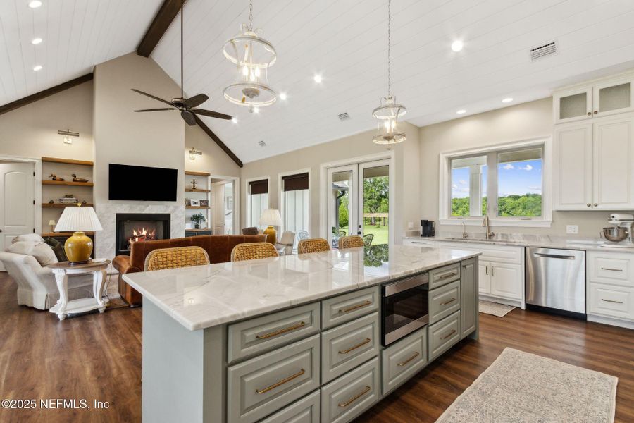 Furnished interior view inside a new home in , Hilliard (Image 32).