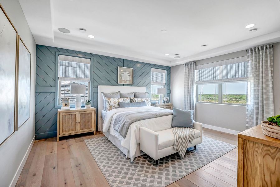 Furnished interior view inside a new home in Palo Verde at North Creek, Queen Creek (Image 14).