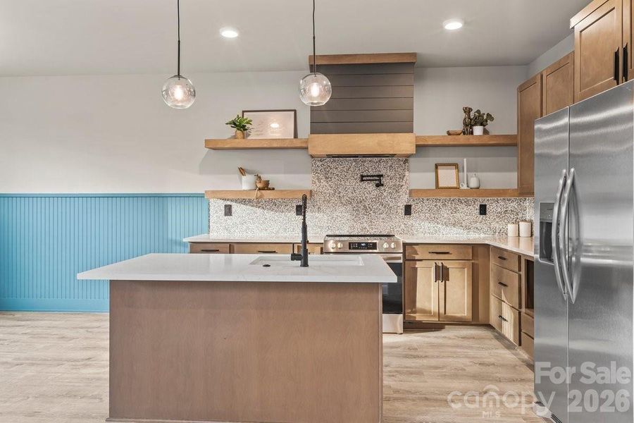 Furnished interior view inside a new home in , Concord (Image 5).