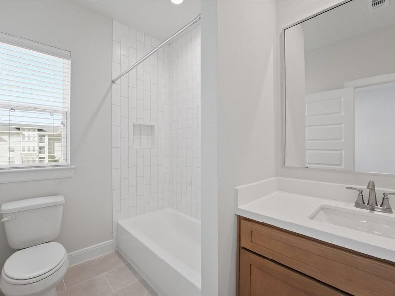 Furnished interior view inside a new home in , Houston (Image 14).