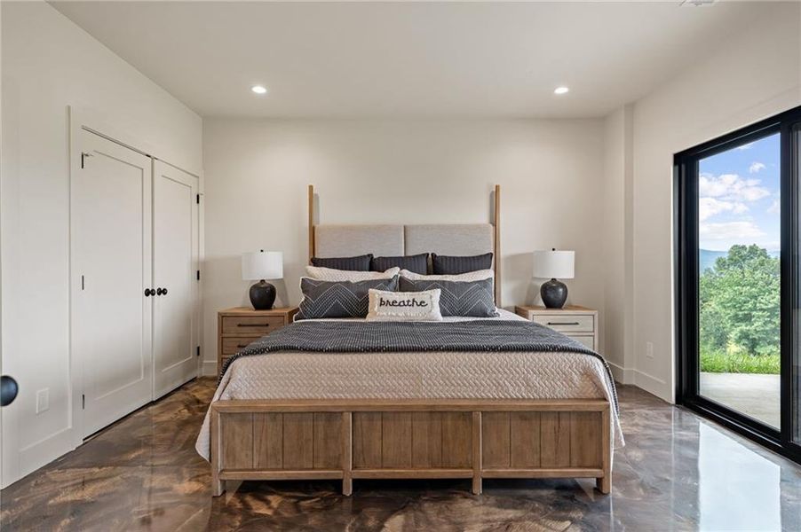 Furnished interior view inside a new home in , Morganton (Image 17).