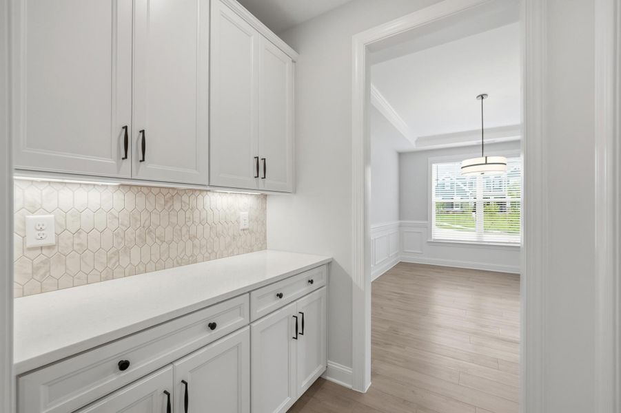 Furnished interior view inside a new home in Robinson Oaks, Gastonia (Image 11).