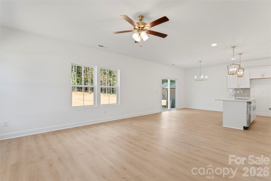 Spacious, unfurnished interior of a new home in , Locust (Image 8).