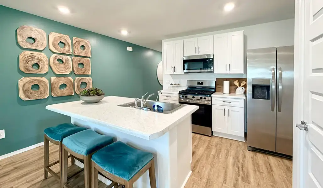 Furnished interior view inside a new home in Sorrel Ridge Estates, Tucson (Image 11).
