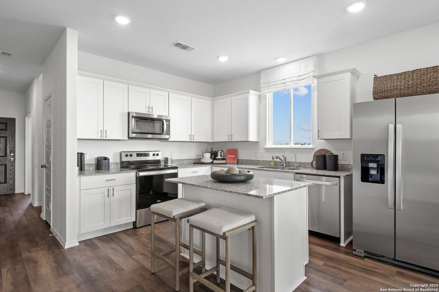 Furnished interior view inside a new home in Dove Song, San Antonio (Image 11).