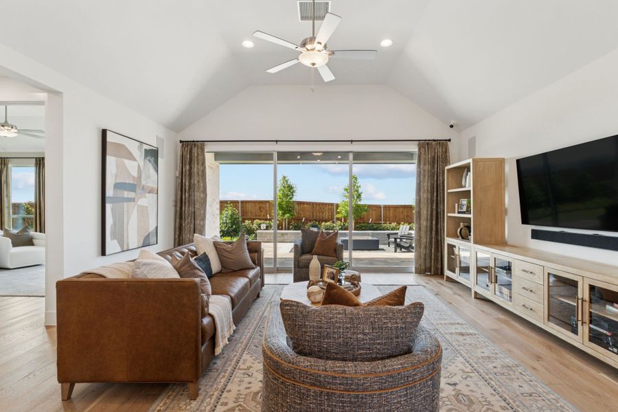 Plan 1578 Representative Photo - Living Room Plan 1578 Representative Photo - Living Room