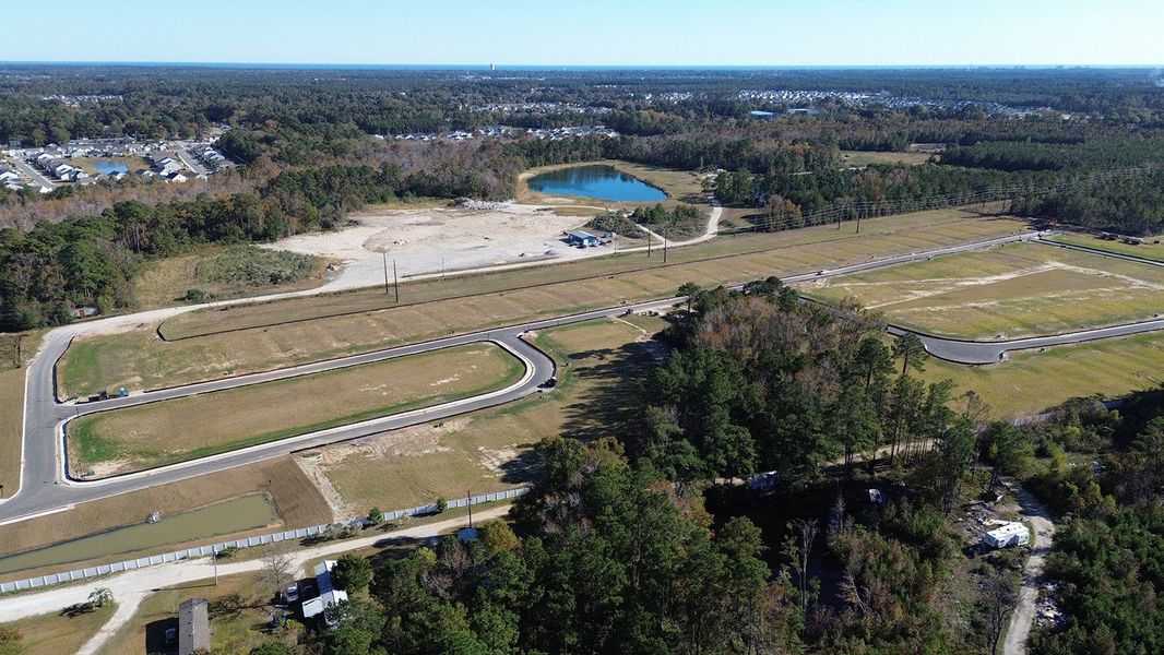 Site preparation for new homesites in Winfield Farms, Myrtle Beach (Image 11). Site preparation for new homesites in Winfield Farms, Myrtle Beach (Image 11).