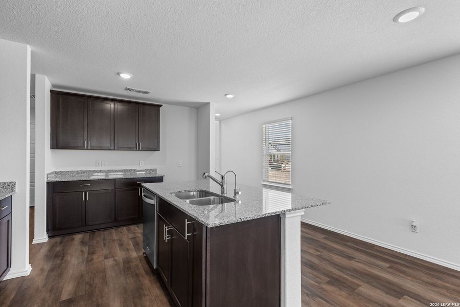 Furnished interior view inside a new home in , New Braunfels (Image 10).