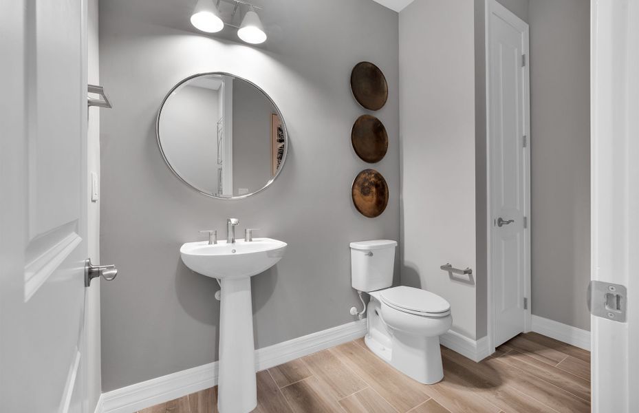 Representative furnished interior of a home built from the Easley by DiVosta in Emerson Oaks, Vero Beach (Image 43).